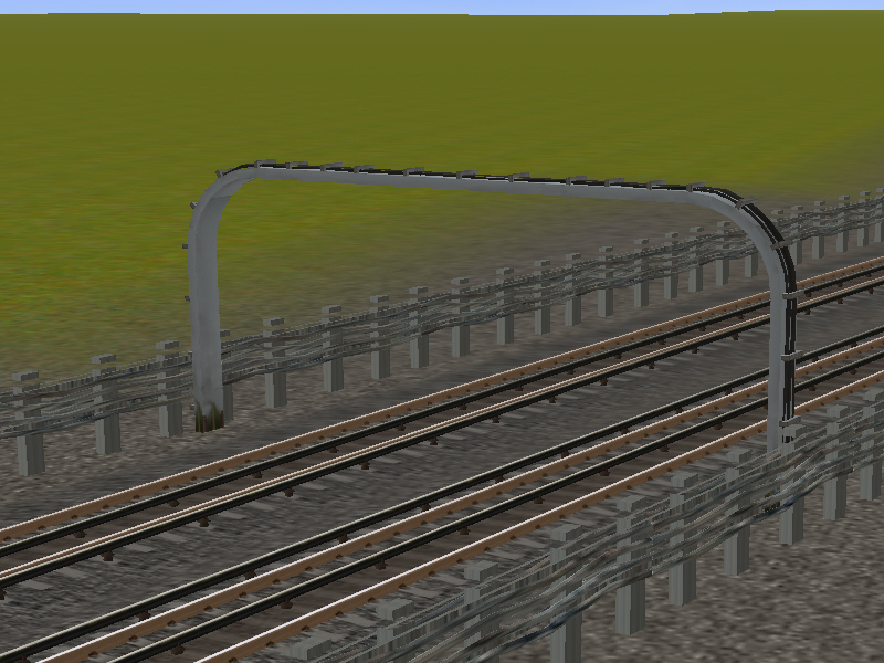 London Underground Cable Gantry London Underground Cable Gantry in Trainz